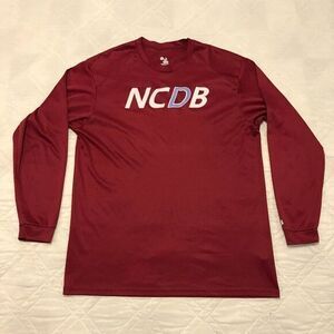 Badger Sport‎ NCDB Cooperstown Baseball World dri fit longsleeve shirt Large